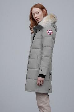 Chamarras Canada Goose Mujer México - Shelburne Abrigos Grises AS3280617